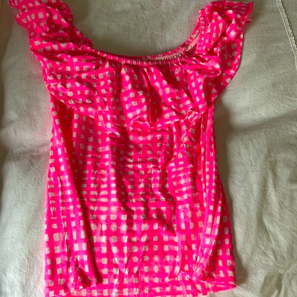 Lily Pulitzer Ruffle Sleeveless Top - Picture 1 of 3